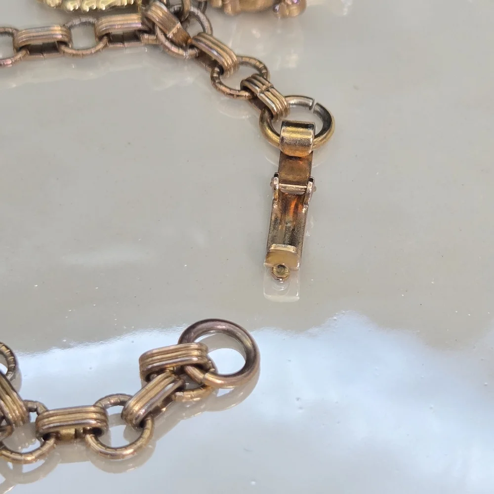 Walt Disney Production Vintage Pinocchio Charm Bracelet